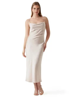 ABITO DONNA - GUESS APPAREL BEIGE - W6RK50 WJ732