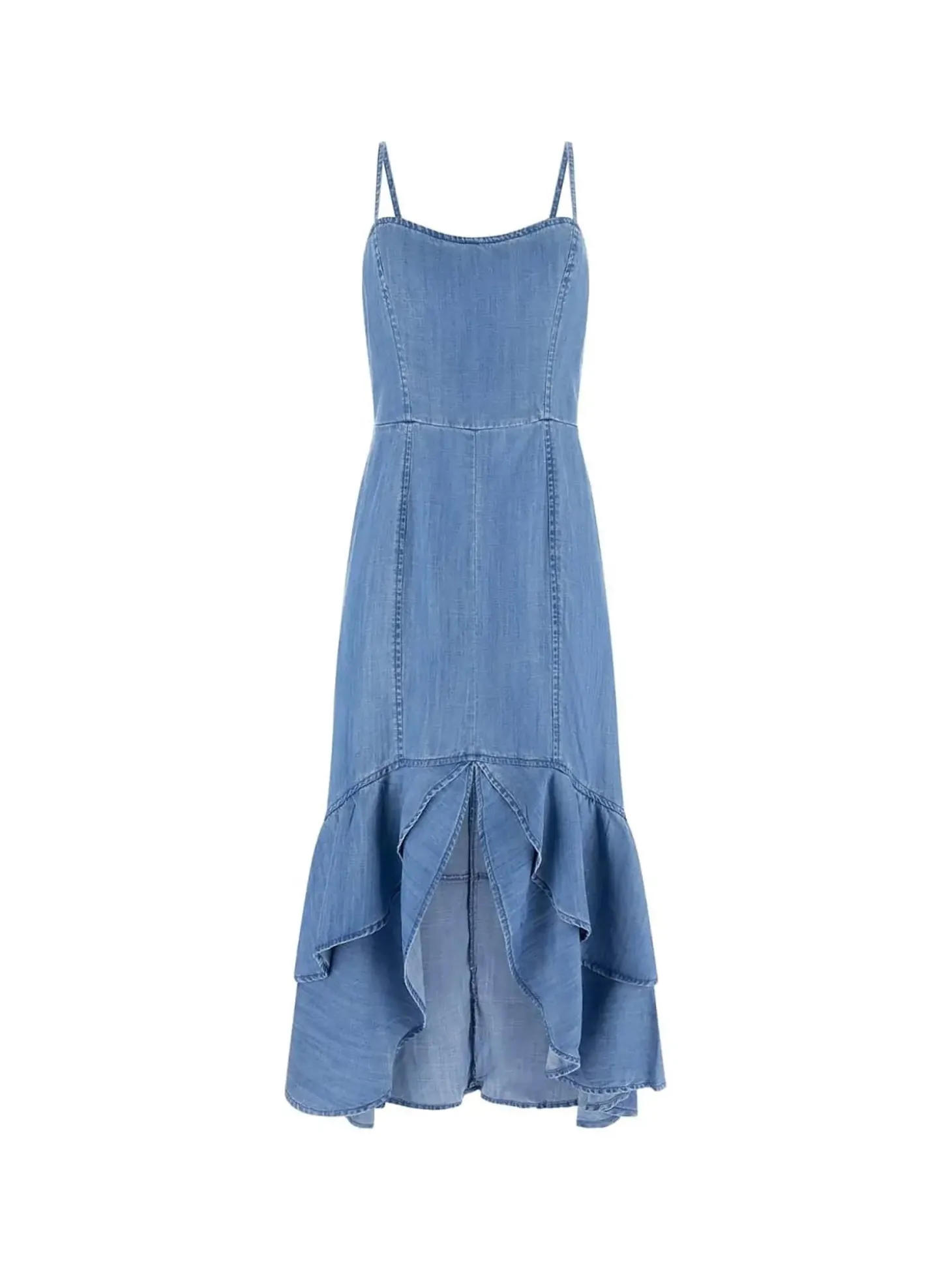ABITO DONNA - GUESS APPAREL BLU - W6GK89 D0908