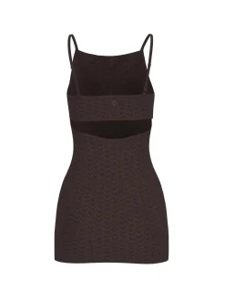 ABITO DONNA - GUESS APPAREL MARRONE - W6GKAA Z0783