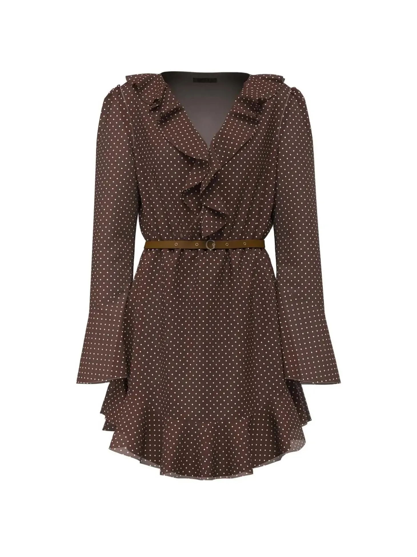 ABITO DONNA - GUESS APPAREL MARRONE - W6YK35 W2959