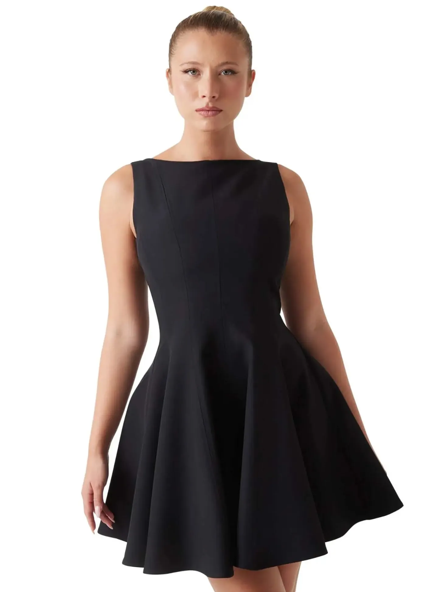 ABITO DONNA - GUESS APPAREL NERO - W6RK57 WJ792