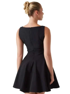 ABITO DONNA - GUESS APPAREL NERO - W6RK57 WJ792