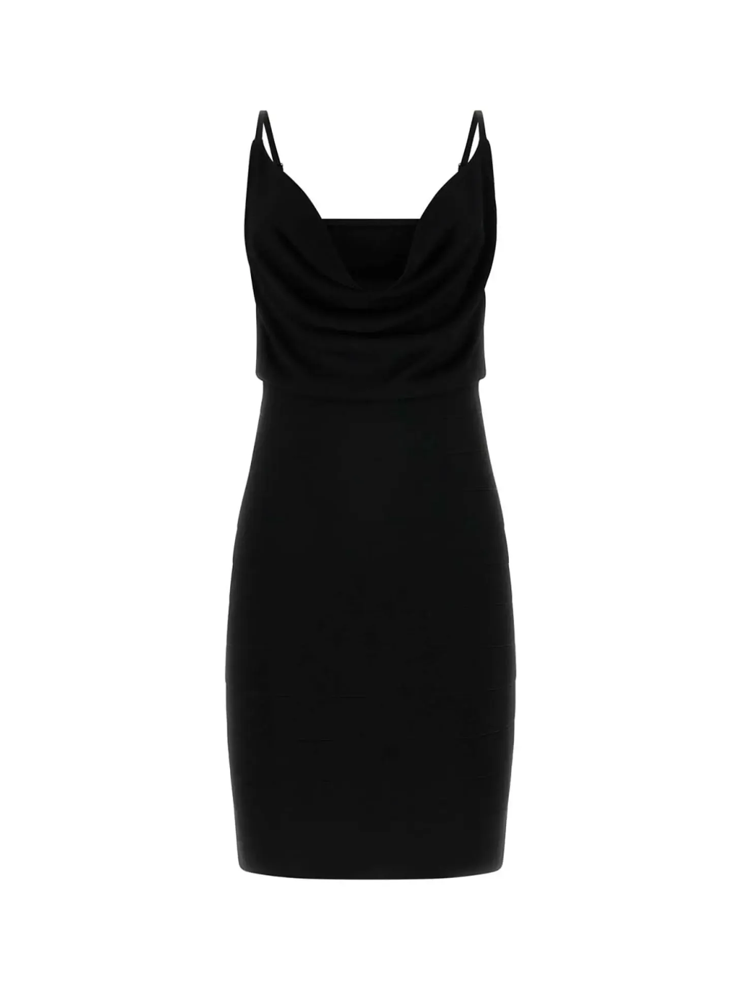 ABITO DONNA - GUESS APPAREL NERO - W6GK83 Z0686