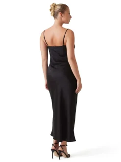 ABITO DONNA - GUESS APPAREL NERO - W6RK50 WJ732