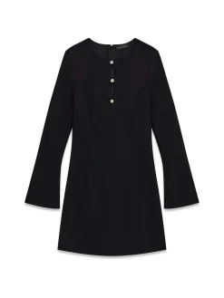 ABITO DONNA - GUESS APPAREL NERO - W6YK16 K4369