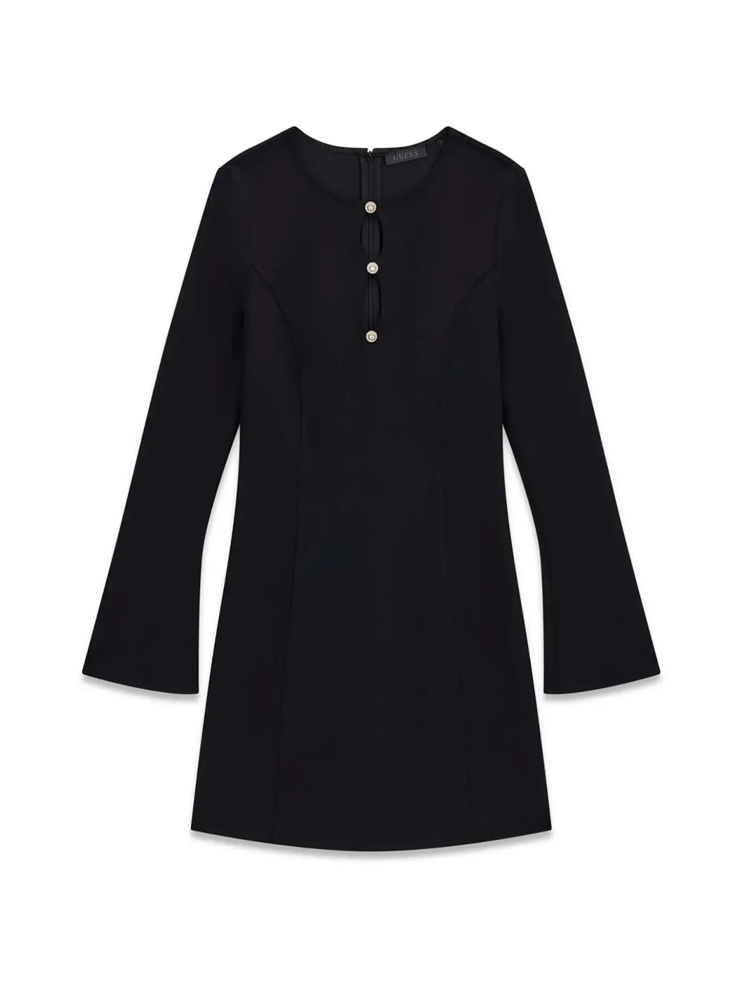 ABITO DONNA - GUESS APPAREL NERO - W6YK16 K4369