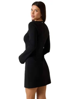ABITO DONNA - GUESS APPAREL NERO - W6YK16 K4369