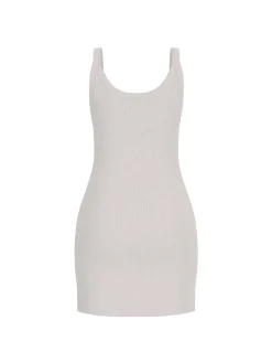 ABITO DONNA - GUESS ATHLEISURE BIANCO - V6GK11 K3181