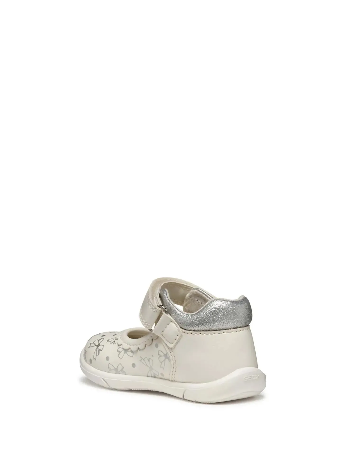 BALLERINA BAMBINA - GEOX BIANCO-ARGENTO - B556DB 054AJ