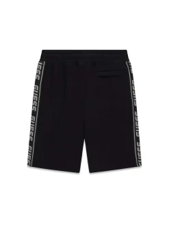 BERMUDA RAGAZZO - GUESS KIDS NERO - L6GD17 K6ZS1
