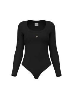 BODY DONNA - GUESS ATHLEISURE NERO - V4YP07 J1314