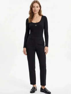 BODY DONNA - GUESS ATHLEISURE NERO - V4YP07 J1314