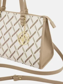 BORSA A MANO DONNA - ARMANI EXCHANGE BIANCO-SABBIA - XW000400 AF17155