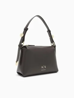 BORSA A MANO DONNA - ARMANI EXCHANGE MARRONE - XW002990 AF26452