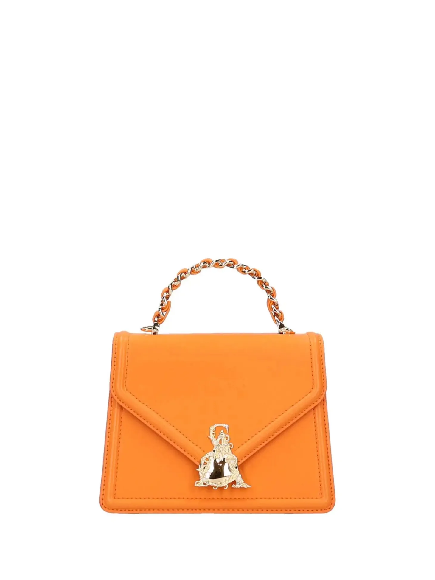 BORSA A MANO DONNA - ATELIER DU SAC ARANCIO - 19193-ANN-S6M-A