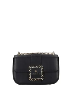 BORSA A MANO DONNA - ATELIER DU SAC NERO - 19200-JOE-S6M-A