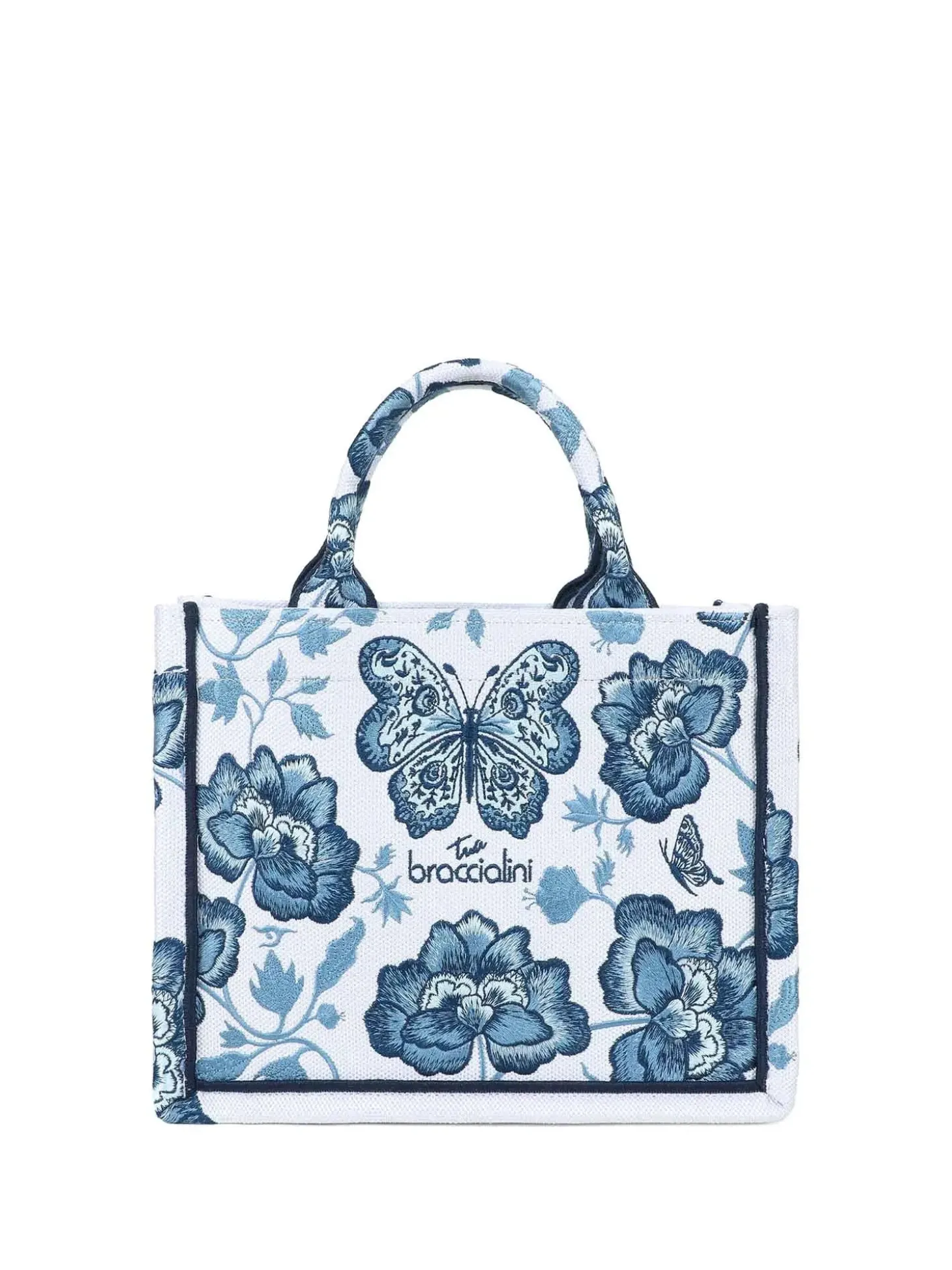 BORSA A MANO DONNA - BRACCIALINI BLU - B18920-TY