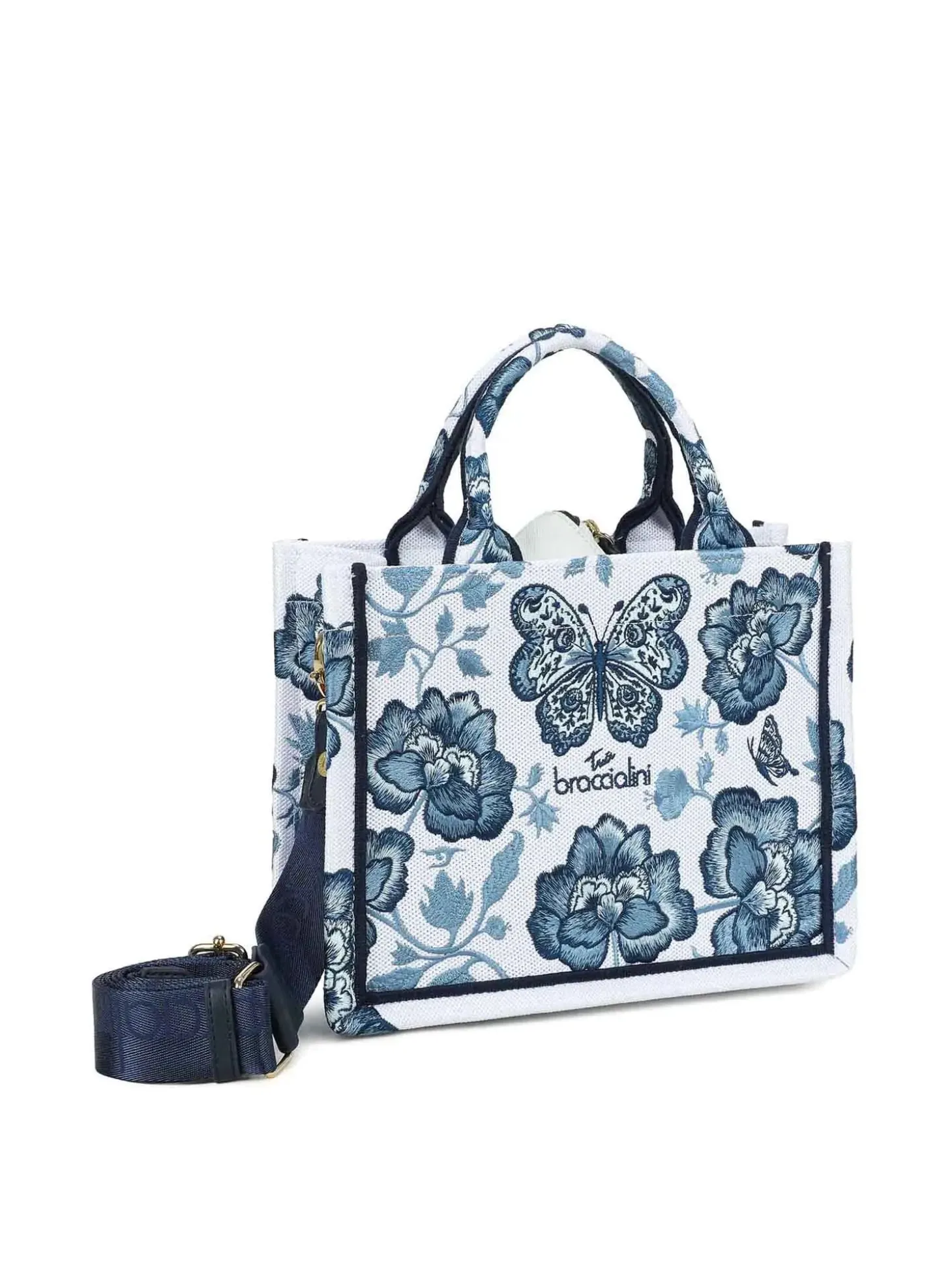 BORSA A MANO DONNA - BRACCIALINI BLU - B18920-TY