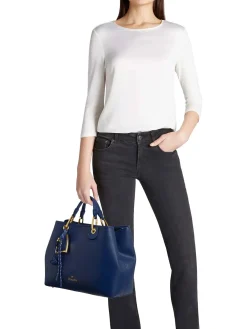 BORSA A MANO DONNA - BRACCIALINI BLU - B18840-YY