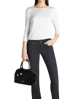 BORSA A MANO DONNA - BRACCIALINI NERO - B19015-PP