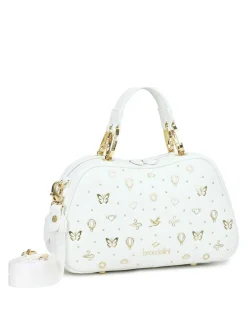 BORSA A MANO DONNA - BRACCIALINI BIANCO - B19113-YY