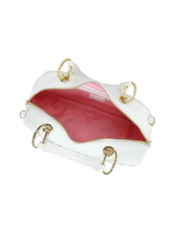 BORSA A MANO DONNA - BRACCIALINI BIANCO - B19113-YY