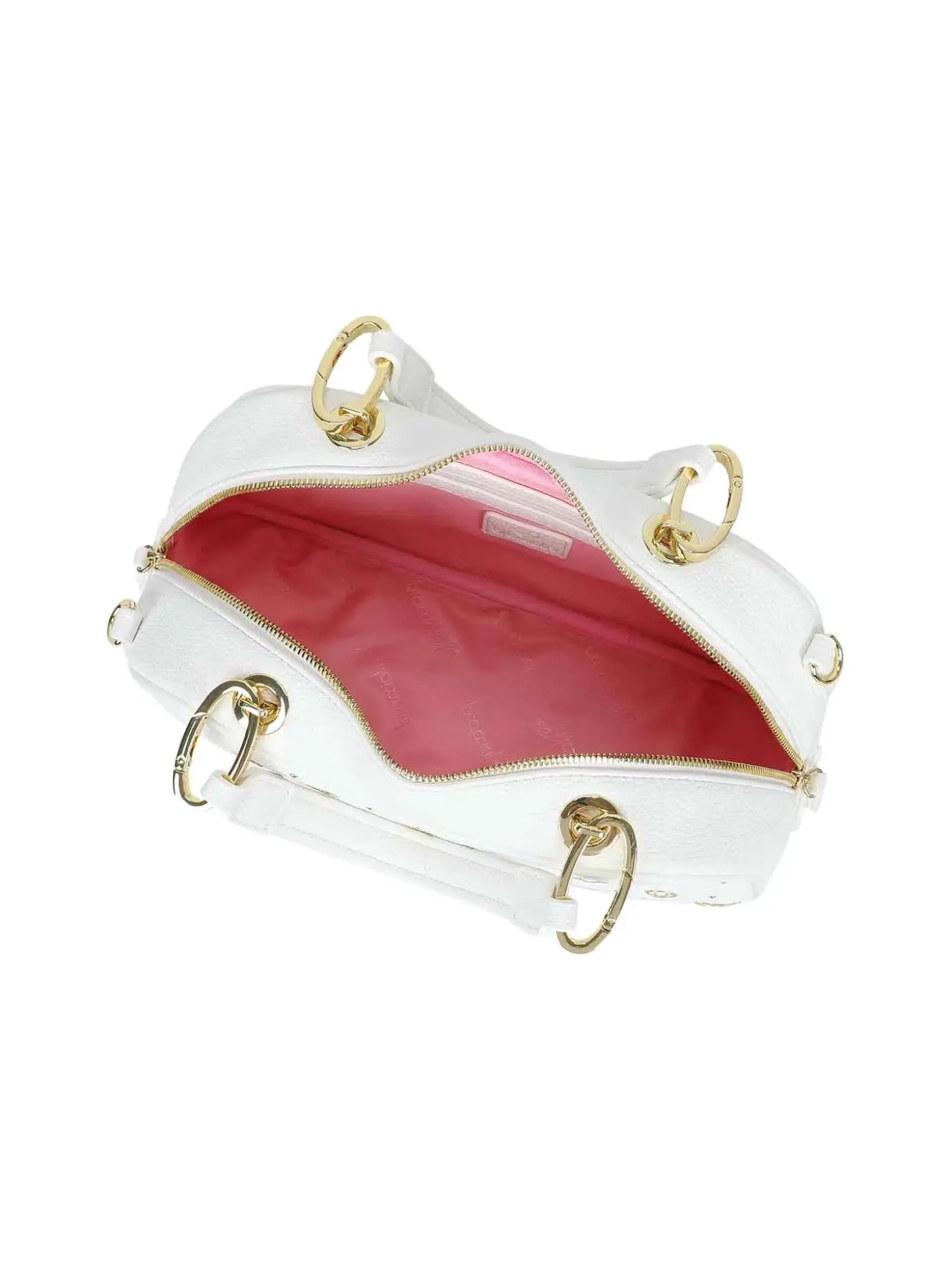 BORSA A MANO DONNA - BRACCIALINI BIANCO - B19113-YY