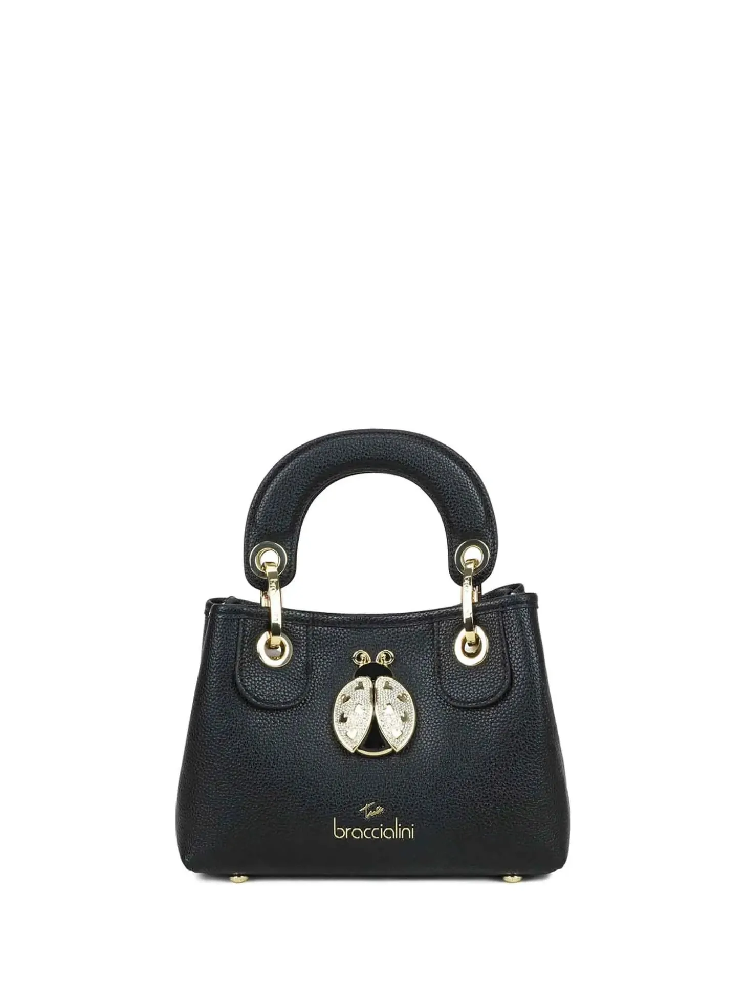 BORSA A MANO DONNA - BRACCIALINI NERO - B18852-YY