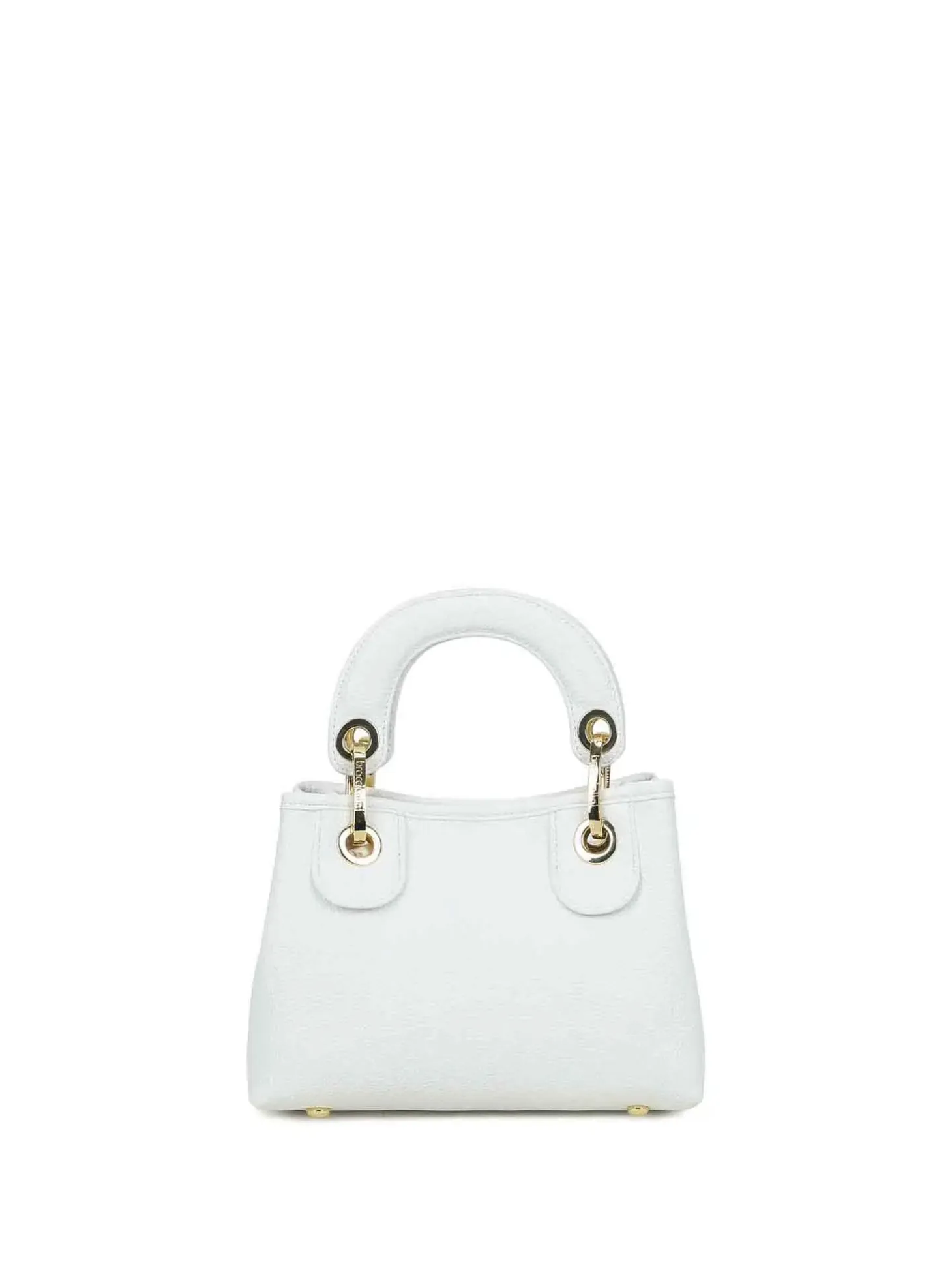 BORSA A MANO DONNA - BRACCIALINI BIANCO - B18852-YY