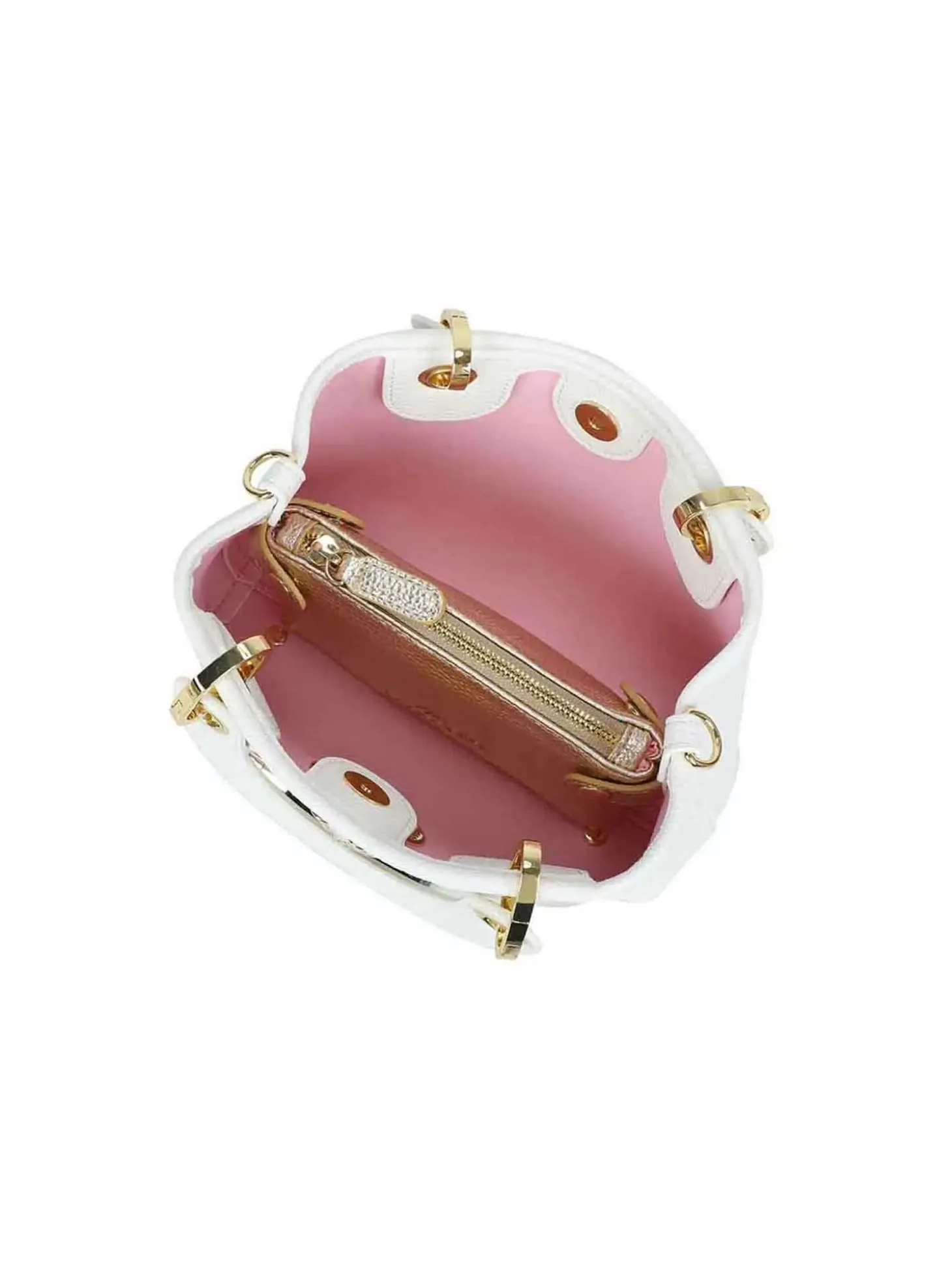 BORSA A MANO DONNA - BRACCIALINI BIANCO - B18852-YY