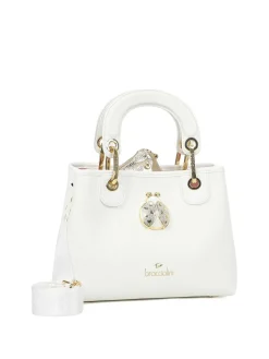 BORSA A MANO DONNA - BRACCIALINI BIANCO - B18851-YY
