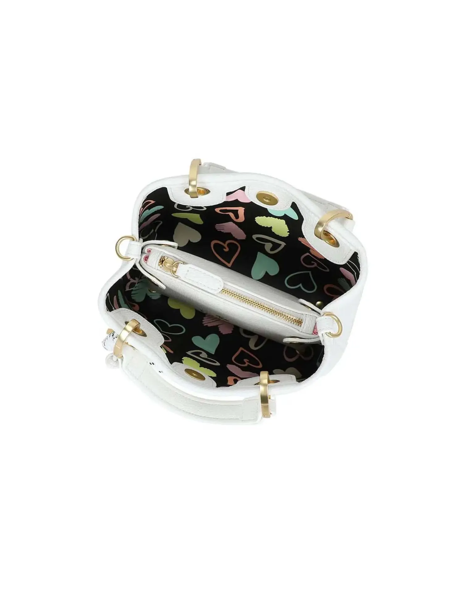 BORSA A MANO DONNA - BRACCIALINI BIANCO - B18843-YY