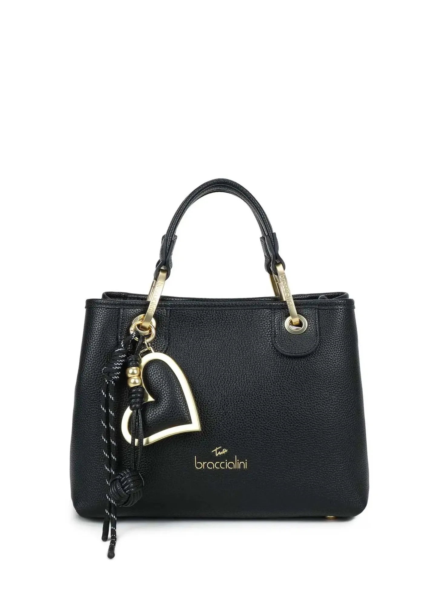 BORSA A MANO DONNA - BRACCIALINI NERO - B18841-YY