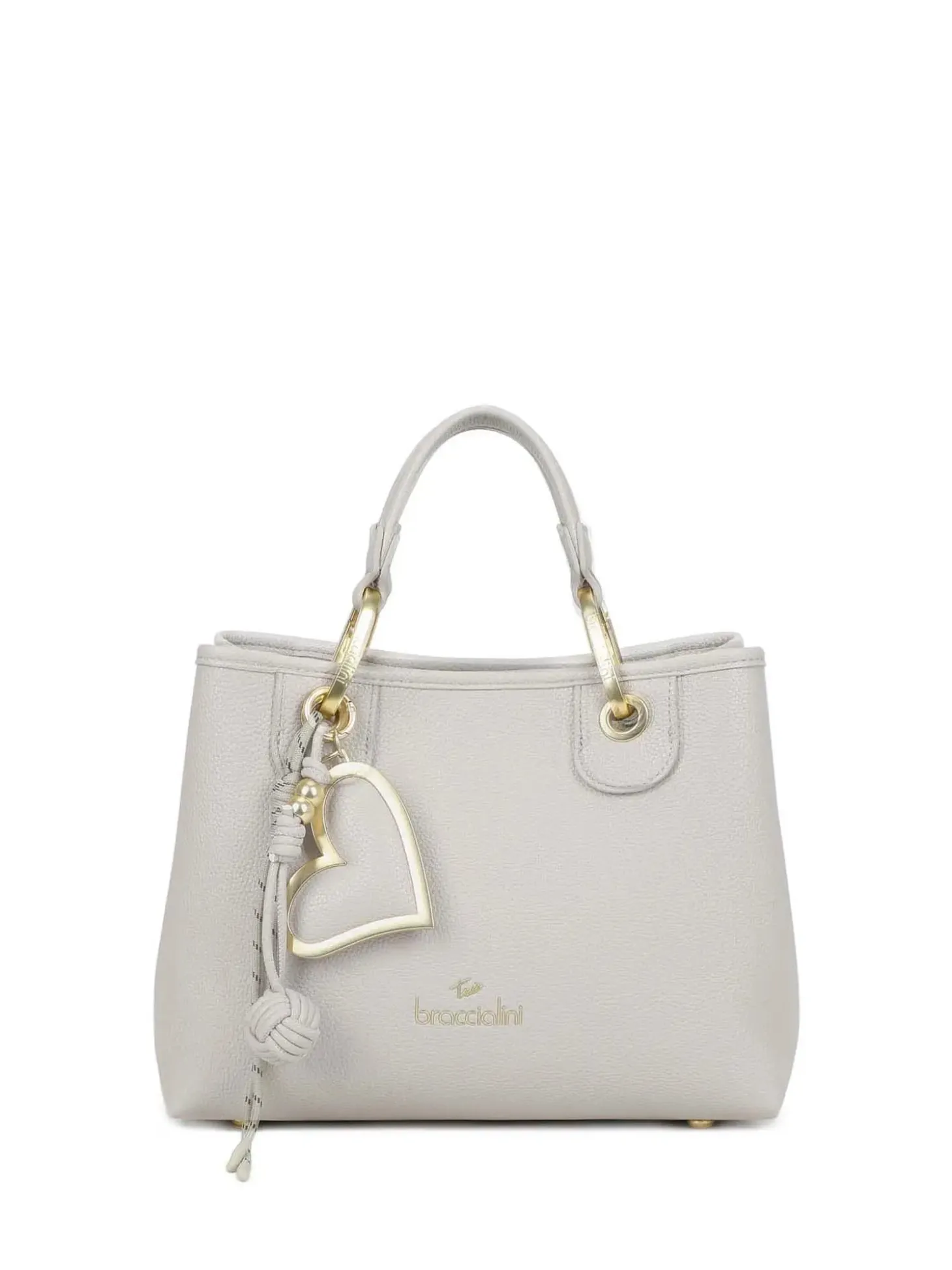 BORSA A MANO DONNA - BRACCIALINI GRIGIO - B18841-YY