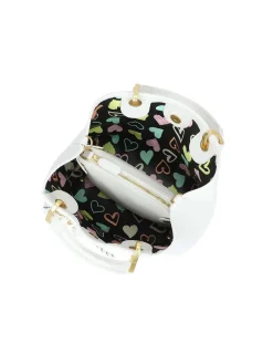 BORSA A MANO DONNA - BRACCIALINI BIANCO - B18841-YY