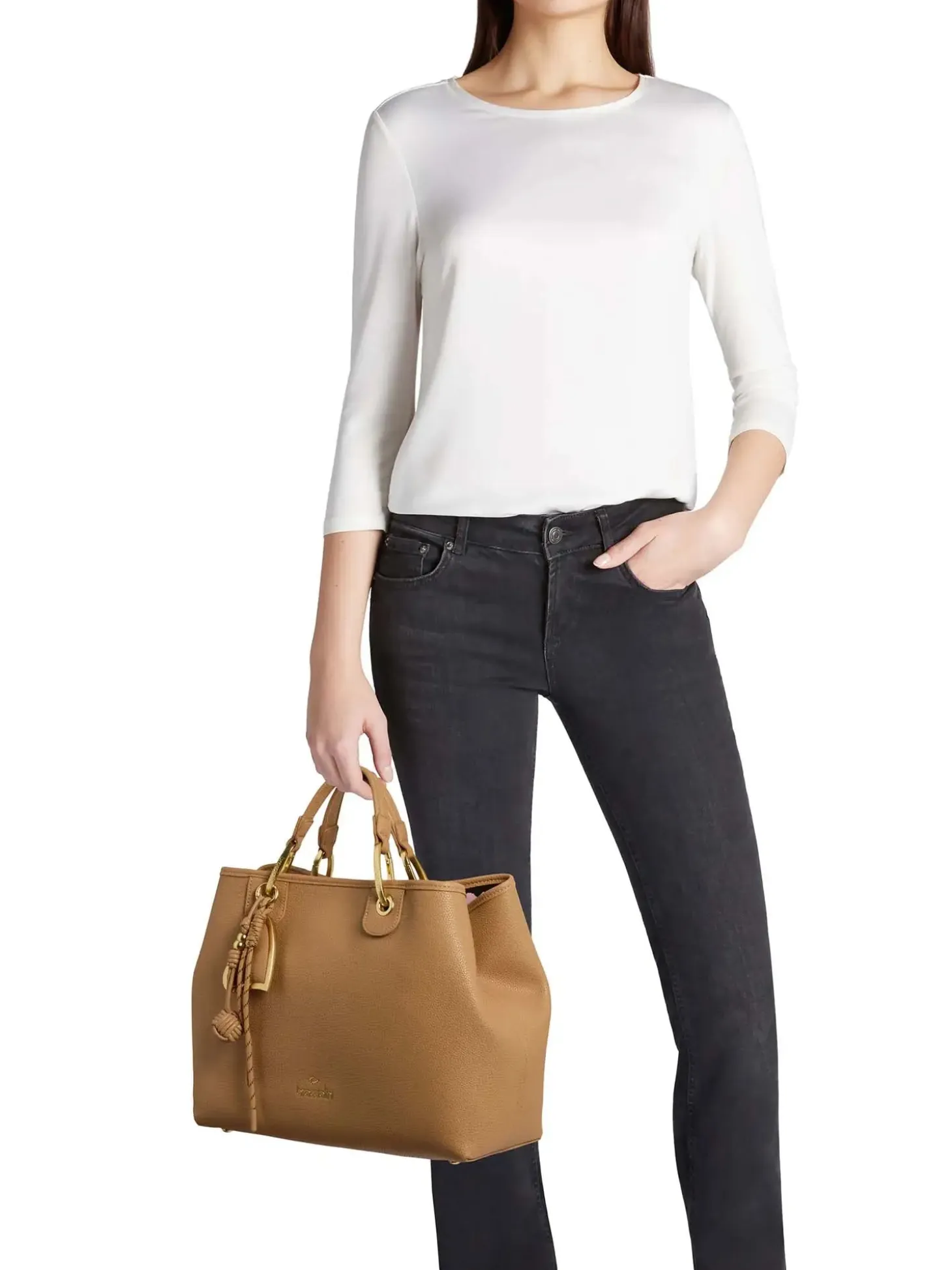BORSA A MANO DONNA - BRACCIALINI BEIGE - B18840-YY