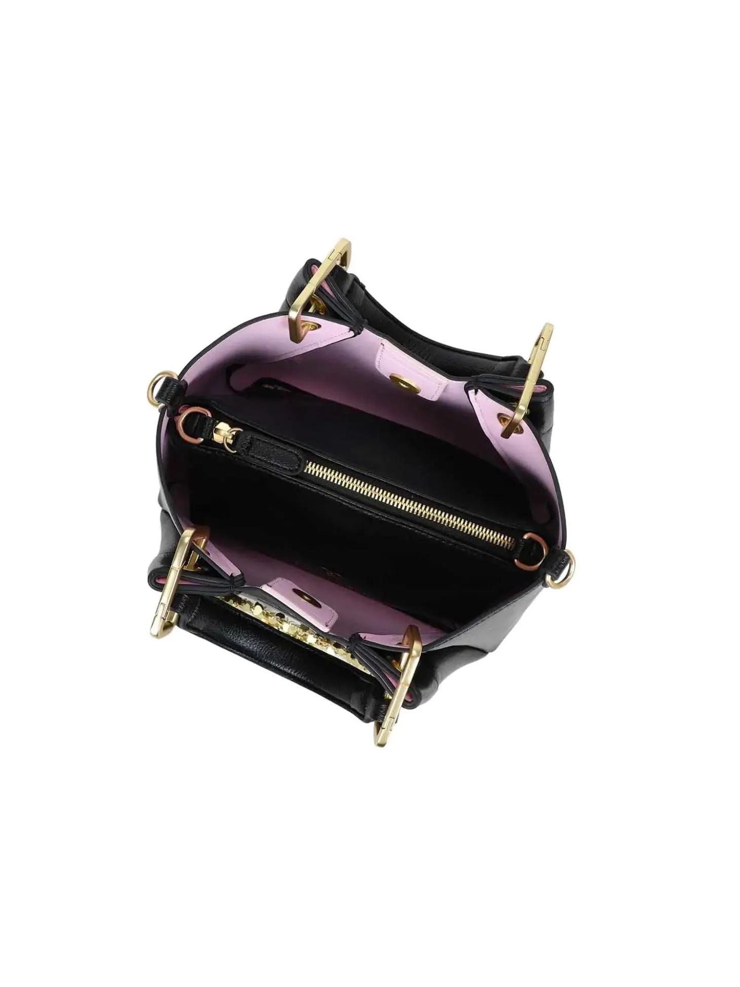 BORSA A MANO DONNA - BRACCIALINI NERO - B18810-YY