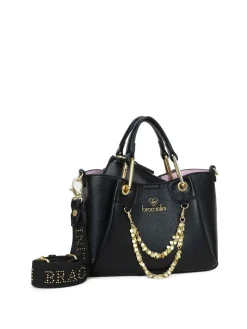 BORSA A MANO DONNA - BRACCIALINI NERO - B18810-YY