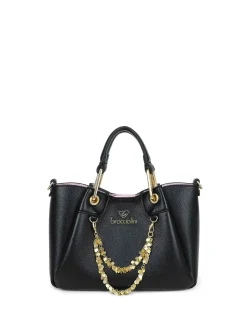 BORSA A MANO DONNA - BRACCIALINI NERO - B18810-YY