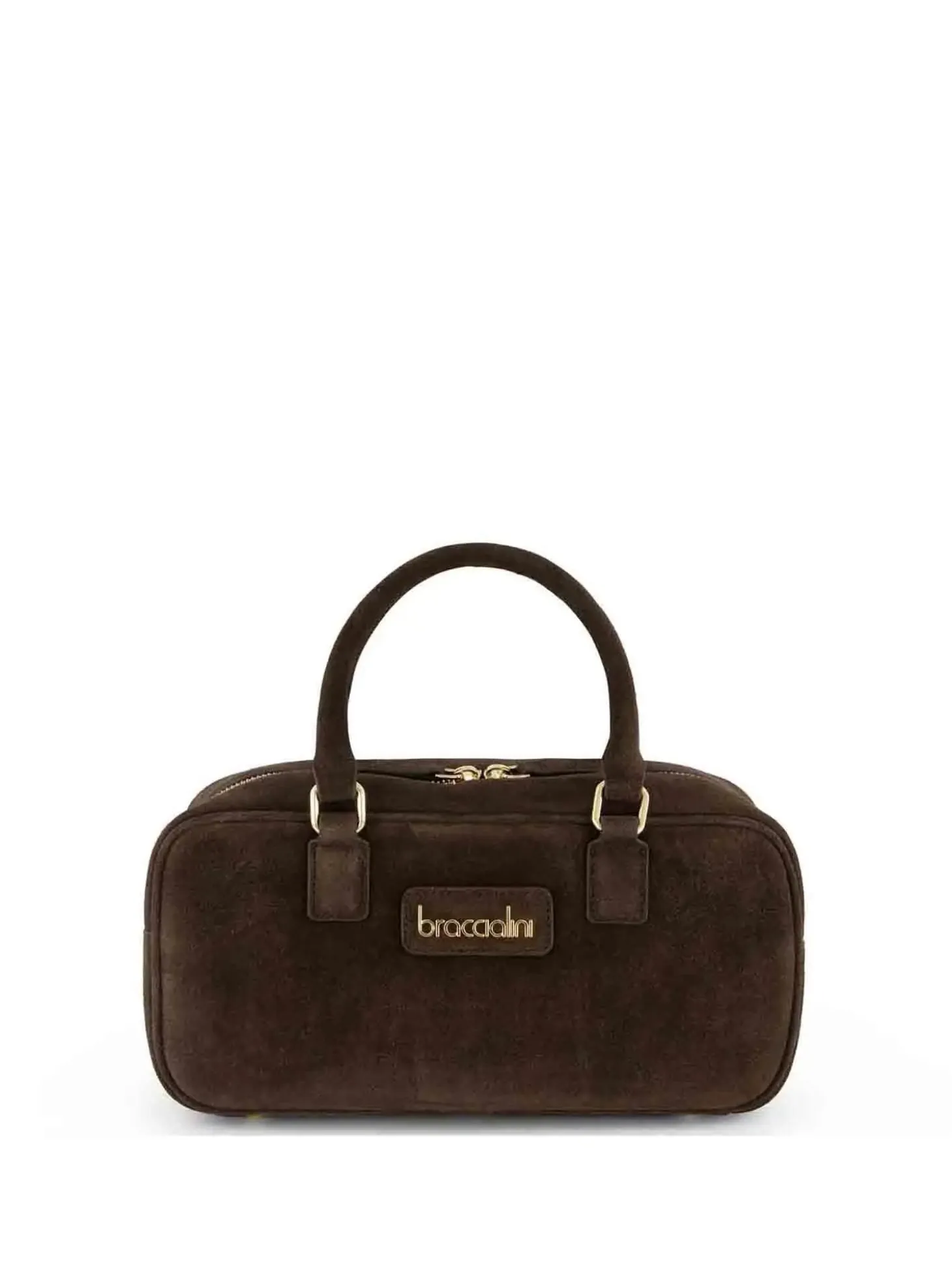 BORSA A MANO DONNA - BRACCIALINI MARRONE - B19370-PP