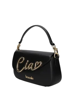 BORSA A MANO DONNA - BRACCIALINI NERO - B19341-PP