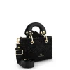BORSA A MANO DONNA - BRACCIALINI NERO - B19242-YY