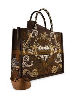 BORSA A MANO DONNA - BRACCIALINI MARRONE - B19280-TY
