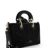 BORSA A MANO DONNA - BRACCIALINI NERO - B19241-YY