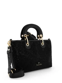 BORSA A MANO DONNA - BRACCIALINI NERO - B19241-YY