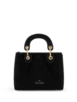 BORSA A MANO DONNA - BRACCIALINI NERO - B19241-YY