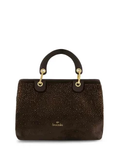 BORSA A MANO DONNA - BRACCIALINI MARRONE - B19240-YY