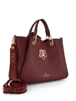 BORSA A MANO DONNA - BRACCIALINI BORDEAUX - B19212-YY