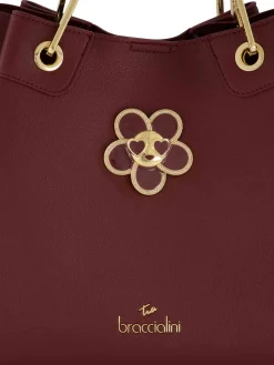 BORSA A MANO DONNA - BRACCIALINI BORDEAUX - B19212-YY