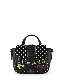 BORSA A MANO DONNA - BRACCIALINI NERO - B19271-YY